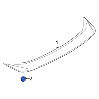 Ford OE - Spoiler Nut
