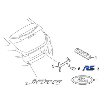Ford OE - Front Grille Emblem