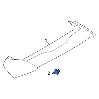 Ford OE - Spoiler Clip