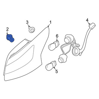 Ford OE - Tail Light Nut