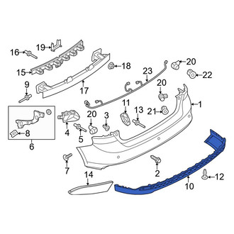 Ford OE - Rear Valance Panel