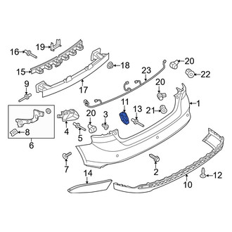 Ford OE - Rear Valance Panel Bracket