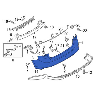 Ford OE - Rear Bumper Cover