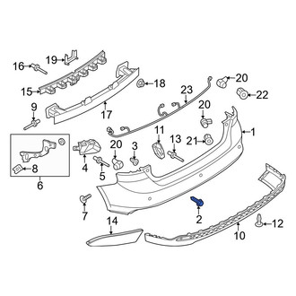 Ford OE - Bumper Cover Screw
