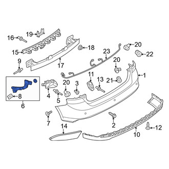 Ford OE - Rear Left Outer Bumper Cover Bracket