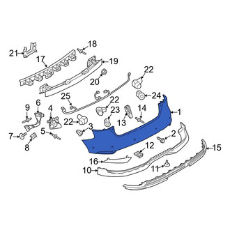 Ford OE - Rear Bumper Cover