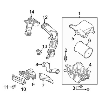 Ford OE - Engine / Transaxle - Air Intake