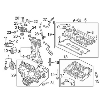 Ford OE - Engine / Transaxle - Engine Parts