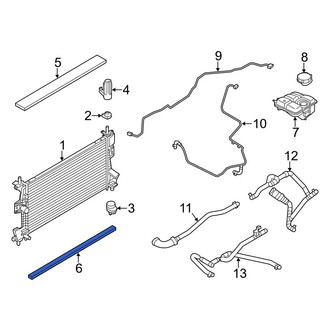 Ford OE - Lower Radiator Air Seal