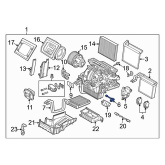 Ford OE - A/C Evaporator Temperature Sensor