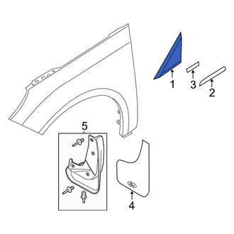 Ford OE - Front Left Fender Molding