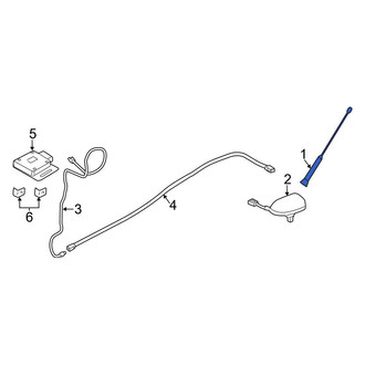 Ford OE - Radio Antenna Mast