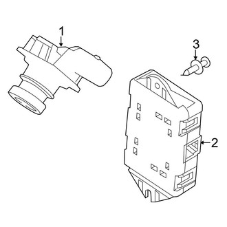 Ford OE - Electrical Components (Rear Camera), (BATTERY EV (EV/BEV))
