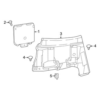 Ford OE - Electrical Components (Blind Spot Monitor), (BATTERY EV (EV/BEV))