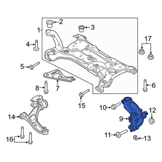 Ford OE - Front Left Steering Knuckle