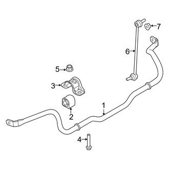Ford OE - Front Suspension - Stabilizer Bar & Components