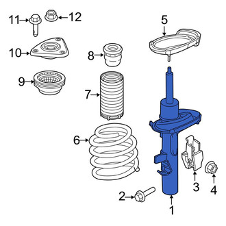 Ford OE - Front Left Suspension Strut