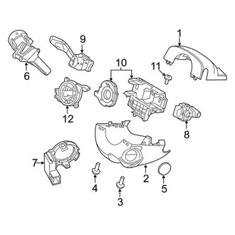 Ford OE - Steering Column - Shroud, Switches & Levers (BATTERY EV (EV/BEV))