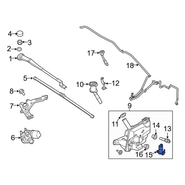 Windshield Washer Pump