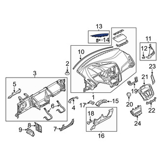 Ford OE - Speaker Cover