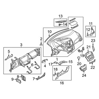 Ford OE - Instrument Panel (BATTERY EV (EV/BEV))