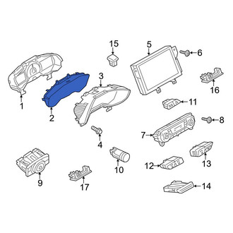Ford OE - Inner Instrument Panel Lens