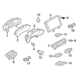 Ford OE - GPS Navigation System Screw