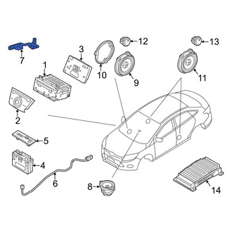 Ford OE - Navigation Microphone