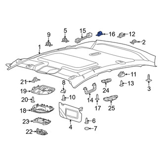 Ford OE - Headliner Clip