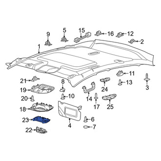 Ford OE - Console Panel
