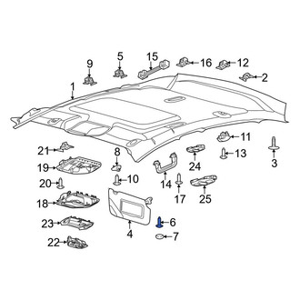 Ford OE - Sun Visor Screw