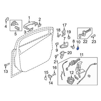 Ford OE - Left Interior Door Handle Screw Cap