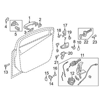 Ford OE - Front Door - Lock & Hardware (BATTERY EV (EV/BEV))