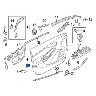Ford OE - Door Interior Trim Panel Nut