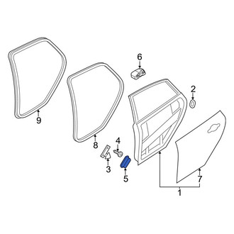 Ford OE - Rear Door Plug