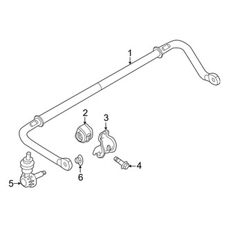 Ford OE - Rear Suspension - Stabilizer Bar & Components