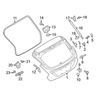 Ford OE - Lift Gate - Lid & Components