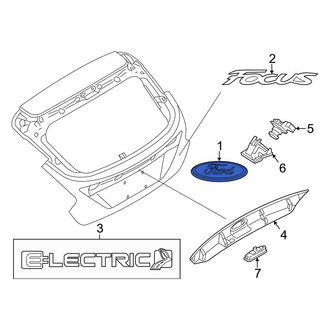 Ford OE - Rear Door Emblem
