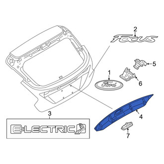 Ford OE - Rear Liftgate Finish Panel
