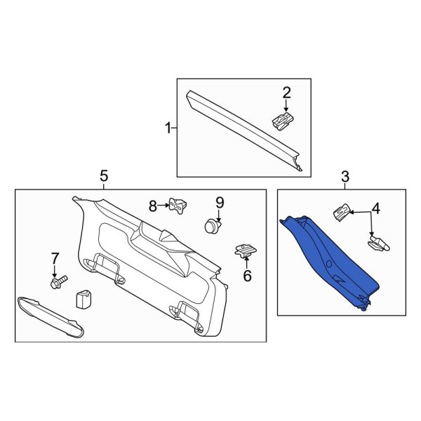 Liftgate Trim