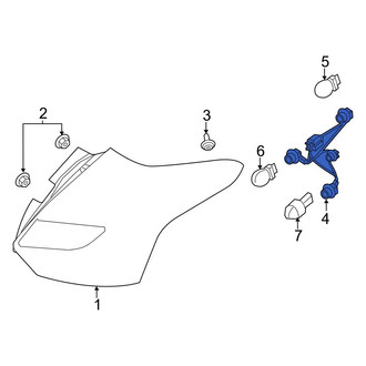 Ford OE - Rear Tail Light Wiring Harness