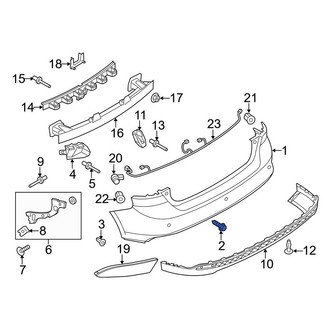 Ford OE - Bumper Cover Screw
