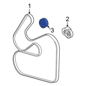 Ford OE - Accessory Drive Belt Idler Pulley