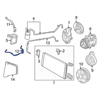 Ford OE - A/C Clutch Cycle Switch