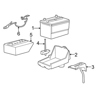 Ford OE - Electrical - Battery
