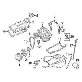 Ford OE - Engine Oil Drain Plug