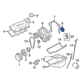 Ford OE - Rear Engine Crankshaft Seal