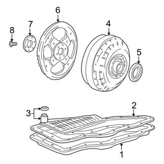 Ford OE - Engine / Transaxle - Transaxle Parts (AX4N Tr)