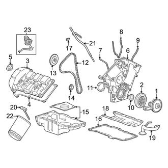 Ford OE - Engine / Transaxle - Engine Parts (SE / SEL S Engine VIN Character)