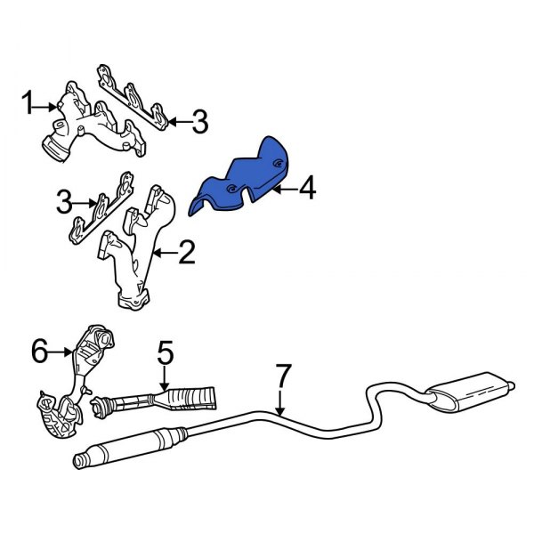 Exhaust Manifold Heat Shield